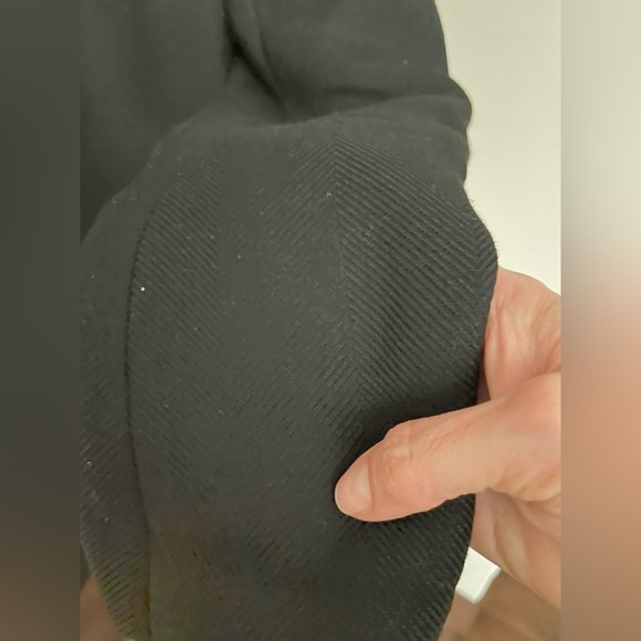 Only Black Trench Coat Timeless Style ptp 19.5” - Picture 6 of 13